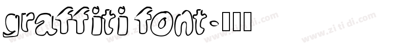 graffiti font字体转换